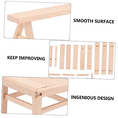 Milisten Holzspielzeug DIY Tisch Stuhl Pädagogisches Montessorispielzeug zur Motorik Kreativität Naturbelassenes Sicheres Holz für Jungen Mädchen Dekoration und Spiel Milisten Holzspielzeug DIY Tisch Stuhl Pädagogisches Montessorispielzeug zur Motorik Kreativität Naturbelassenes Sicheres Holz für Jungen Mädchen Dekoration und Spiel von Milisten