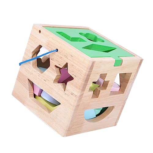 Milisten Holzspielzeug Geometrische Formen Sortierbox Buntes Lernspielzeug zur Früherziehung Hand Auge Koordination Jungen Mädchen Pädagogisches Bauklötze aus Umweltfreundlichem Holz Milisten Holzspielzeug Geometrische Formen Sortierbox Buntes Lernspielzeug zur Früherziehung Hand Auge Koordination Jungen Mädchen Pädagogisches Bauklötze aus Umweltfreundlichem Holz von Milisten