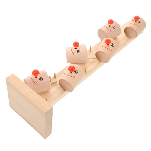 Milisten Holzspielzeug Murmelbahn für Kleinkinder Entwicklungsförderndes Kugelbahnspiel zur Motorik und Koordinationsschulung Tragbares Lernspielzeug für Greifen Milisten Holzspielzeug Murmelbahn für Kleinkinder Entwicklungsförderndes Kugelbahnspiel zur Motorik und Koordinationsschulung Tragbares Lernspielzeug für Greifen von Milisten