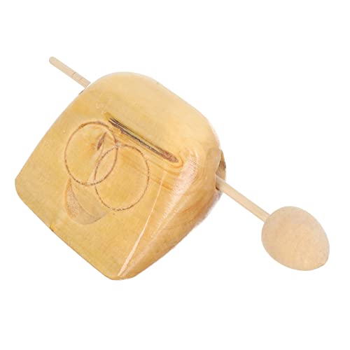 Milisten Holzspielzeug Musikinstrument Percussion Instrument Holzblock mit Schlägel Rhythmusförderndes Lernspielzeug für Jungen und Mädchen zur Musikalischen Früherziehung Milisten Holzspielzeug Musikinstrument Percussion Instrument Holzblock mit Schlägel Rhythmusförderndes Lernspielzeug für Jungen und Mädchen zur Musikalischen Früherziehung von Milisten