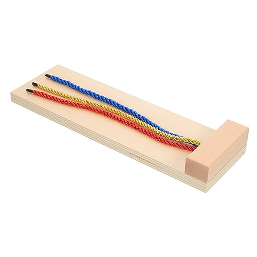 Milisten Holzspielzeug zum Zöpfe Üben für Mädchen Pädagogisches Flechtwerkzeug Hand Auge Koordination Geduld Training Kreatives Lernspielzeug für Kindergarten und Zuhause Milisten Holzspielzeug zum Zöpfe Üben für Mädchen Pädagogisches Flechtwerkzeug Hand Auge Koordination Geduld Training Kreatives Lernspielzeug für Kindergarten und Zuhause von Milisten