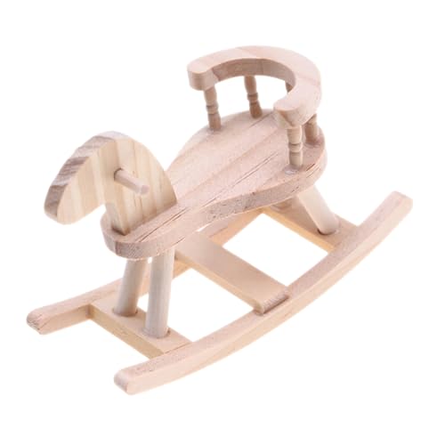 Milisten Holzstuhl Modell Für Puppenhaus Exquisites Mini Möbel Für Schlafzimmer Und Esszimmer Leicht Und Platzsparend Perfektes Zubehör Für Kreative Miniaturszenen von Milisten