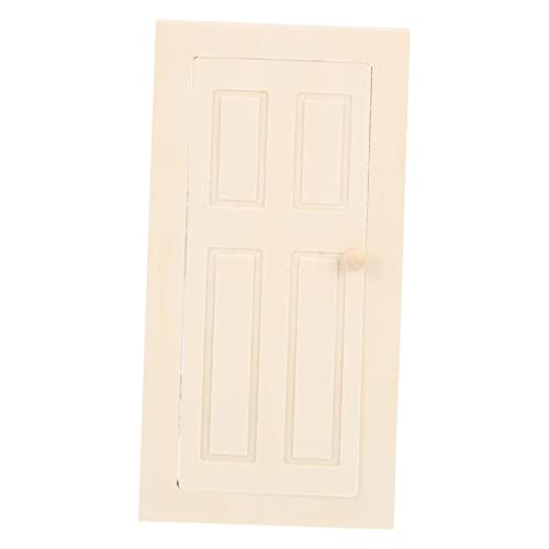 Milisten Holztürmodell dekoratives Puppentürmodell Miniaturtür Minitür aus Holz künstliches Türmodell Kinderspielzeug Mini-Haustor-Modell winziges Haustürmodell Beige Milisten Holztürmodell dekoratives Puppentürmodell Miniaturtür Minitür aus Holz künstliches Türmodell Kinderspielzeug Mini-Haustor-Modell winziges Haustürmodell Beige von Milisten