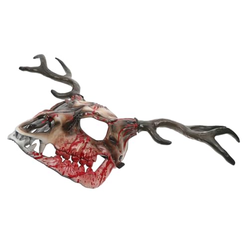 Milisten Horned Mask für Erwachsene Realistische Hirschmaske für Halloween Cosplay und Mottopartys Multifunktionale Tiermaske mit Auffälligem Design für Rollenspiele und Theateraufführungen Milisten Horned Mask für Erwachsene Realistische Hirschmaske für Halloween Cosplay und Mottopartys Multifunktionale Tiermaske mit Auffälligem Design für Rollenspiele und Theateraufführungen von Milisten