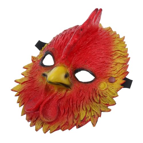 Milisten Hühnermaske für Halloween Lustige Cosplay Maske mit Elastischem Band für Kostümpartys und Kreative Anlässe Perfektes Accessoire für Schaurige Milisten Hühnermaske für Halloween Lustige Cosplay Maske mit Elastischem Band für Kostümpartys und Kreative Anlässe Perfektes Accessoire für Schaurige von Milisten