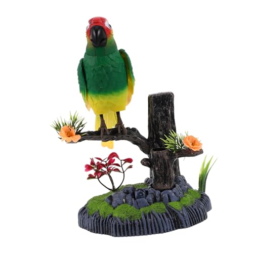 Milisten Induktion Elektrisches Vogelkäfigspielzeug Kind am süßesten interaktiv Sittiche Sensor Simulationsvögel Ornament Stimulation elektrische vögel Vogelschmuck Plastik Grün Milisten Induktion Elektrisches Vogelkäfigspielzeug Kind am süßesten interaktiv Sittiche Sensor Simulationsvögel Ornament Stimulation elektrische vögel Vogelschmuck Plastik Grün von Milisten