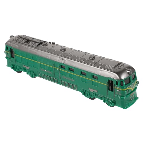 Milisten Inertia Kinderzug Miniatur Zugmodell mit Licht und Sound Kunststoff Retro Grüner Doppelkabinen Zug Bewegliche Türen Pädagogisch für Kleinkinder Milisten Inertia Kinderzug Miniatur Zugmodell mit Licht und Sound Kunststoff Retro Grüner Doppelkabinen Zug Bewegliche Türen Pädagogisch für Kleinkinder von Milisten