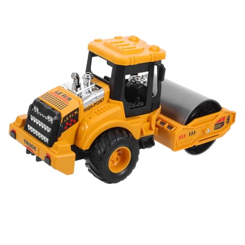 Milisten Ingenieurspielzeug Baustellenfahrzeug Inertial Straßenwalze Modell Realistische Bauplanierraupe Robust und Ungiftig für Strand und Indoor-Spiel Geeignet Milisten Ingenieurspielzeug Baustellenfahrzeug Inertial Straßenwalze Modell Realistische Bauplanierraupe Robust und Ungiftig für Strand und Indoor-Spiel Geeignet von Milisten
