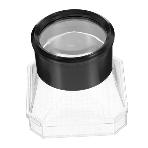 Milisten Insektenbeobachtungsbox mit Lupe und Deckel Multifunktionale Erkundungsbox für Sammeln und Betrachten von Insekten Pflanzen und Mineralien Entdeckerspielzeug von Milisten