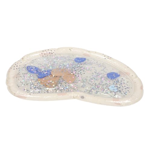 Milisten Interaktive Babymatte Puzzlematten für den Boden Schwimmendes Tischtablett für Pool Outdoor- für Kleinkinder Pool-Schwimmstuhl mit Essenstablett Puzzle-Spielmatte Plastik von Milisten