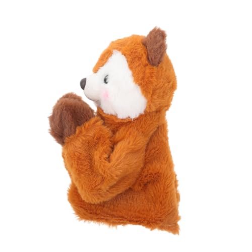 Milisten Interaktive Handpuppe Mit Sound Tierische Plüschspielzeug Für Eltern Spiele Für Geschichtenerzählen Und Rollenspiele Squirrel Design von Milisten