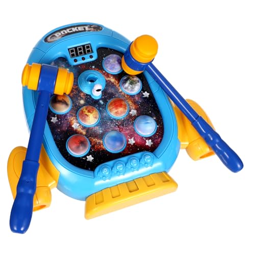 Milisten Interaktives Hammerschlagspielzeug Für Weltraumdesign Hämmer Pädagogisch Sicherer Für Kleinkinder Jahren Fördert Geschicklichkeit Milisten Interaktives Hammerschlagspielzeug Für Weltraumdesign Hämmer Pädagogisch Sicherer Für Kleinkinder Jahren Fördert Geschicklichkeit von Milisten