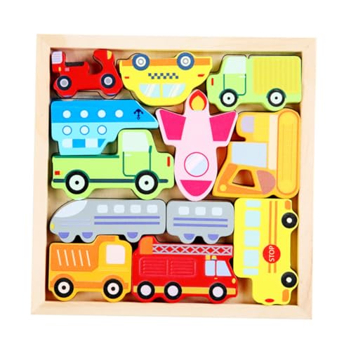 Milisten Interaktives Holzkindspielzeug Verkehrsmittel Puzzle für Kleinkinder Fördert Lernspiel und Eltern Junge Mädchen Interaktion Sicher und Verarbeitet für Kreative Spielstunden Milisten Interaktives Holzkindspielzeug Verkehrsmittel Puzzle für Kleinkinder Fördert Lernspiel und Eltern Junge Mädchen Interaktion Sicher und Verarbeitet für Kreative Spielstunden von Milisten