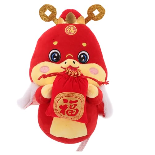 Milisten Jahr der Schlange Plüschspielzeug Niedliches Stofftier für Chinesisches Neujahr und Dekoration für Frühlingsfestfeiern Bringt Glück und Freude Milisten Jahr der Schlange Plüschspielzeug Niedliches Stofftier für Chinesisches Neujahr und Dekoration für Frühlingsfestfeiern Bringt Glück und Freude von Milisten