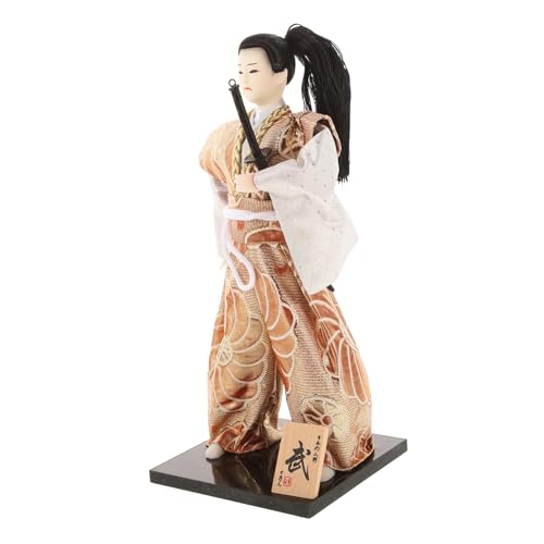 Milisten Japanische Puppenverzierung gemacht Samurai-Puppe Party Schreibtisch Samurai Figur klein Heimwerken Kunstgegenstände im japanischen Stil Desktop-Samurai hölzern Milisten Japanische Puppenverzierung gemacht Samurai-Puppe Party Schreibtisch Samurai Figur klein Heimwerken Kunstgegenstände im japanischen Stil Desktop-Samurai hölzern von Milisten