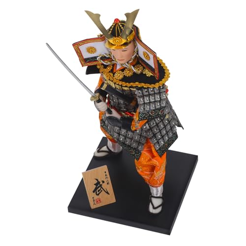 Milisten Japanische Samurai Dekofigur Desktop Ornament Japanisches Kunsthandwerk Traditionelle Heimdekoration Detailreiche Kriegerpuppe Sammlerobjekt Milisten Japanische Samurai Dekofigur Desktop Ornament Japanisches Kunsthandwerk Traditionelle Heimdekoration Detailreiche Kriegerpuppe Sammlerobjekt von Milisten