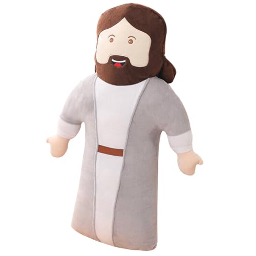 Milisten Jesus Plüschpuppe Christliches Kissen Dekorative Jesus Figur Für Zuhause Schlafzimmer Kreatives Für Gläubige Milisten Jesus Plüschpuppe Christliches Kissen Dekorative Jesus Figur Für Zuhause Schlafzimmer Kreatives Für Gläubige von Milisten
