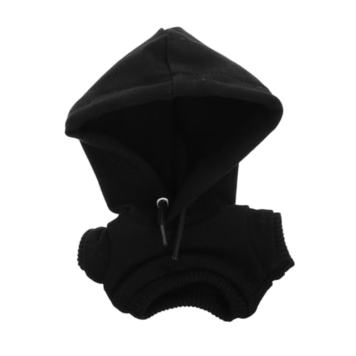Milisten Kapuzenpullover für Puppen Puppenversorgung Puppe Miniatur Kapuzenpullover Puppen-Hoodie Miniatur-Süßer Kapuzenpullover Puppe Kleiner Kapuzenpullover Puppenkostüm Stoff Schwarz Milisten Kapuzenpullover für Puppen Puppenversorgung Puppe Miniatur Kapuzenpullover Puppen-Hoodie Miniatur-Süßer Kapuzenpullover Puppe Kleiner Kapuzenpullover Puppenkostüm Stoff Schwarz von Milisten