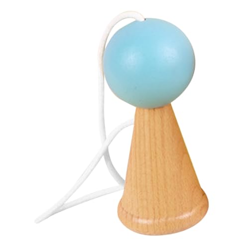 Milisten Kendama Holzspielzeug für Hand Auge koordination Balance Geschicklichkeit Ballspiel Traditionelles Geschicklichkeitsspiel für Schule und Freizeit von Milisten