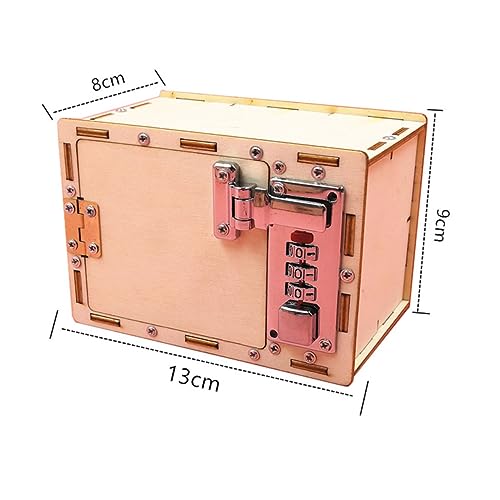 Milisten Kennwortboxmaterial Bastelset für Schließfachwerkzeuge Schulmaterial für DIY-Schließfach Bambus Milisten Kennwortboxmaterial Bastelset für Schließfachwerkzeuge Schulmaterial für DIY-Schließfach Bambus von Milisten