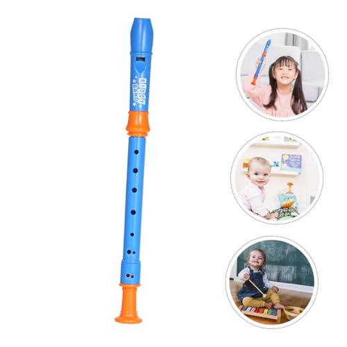 Milisten Kinderflötenspielzeug Musikspielzeug Flötenspielzeug Für Für Blasinstrumente Flöte Arten Musiklernspielzeug Orange Plastik von Milisten