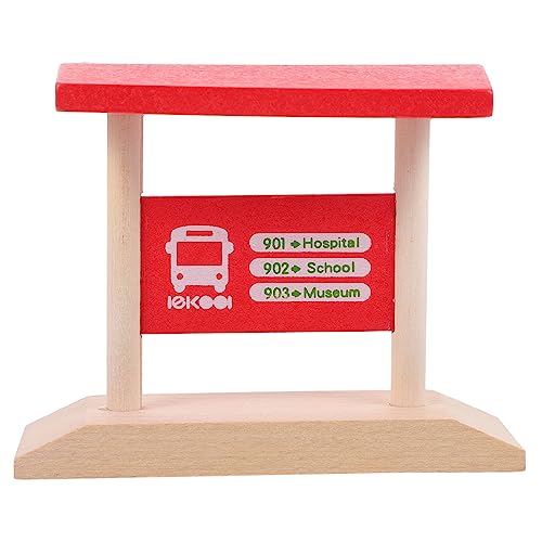 Milisten Kinderpädagogische Spielzeuge Eisenbahn Simulationsstation-plattformspielzeug Zug Bahngleis Schiene Simulationsbahnsteigmodell Lustiger Bahnsteig Hölzern Milisten Kinderpädagogische Spielzeuge Eisenbahn Simulationsstation-plattformspielzeug Zug Bahngleis Schiene Simulationsbahnsteigmodell Lustiger Bahnsteig Hölzern von Milisten
