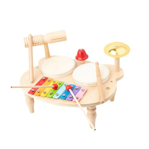Milisten Kinderschlagzeug aus Pädagogisches Musikinstrument für Frühes Lernspielzeug Kreativität und Musikinteresse Einfach zu Bedienen Leicht und Sicher für Jungen und Jahren Milisten Kinderschlagzeug aus Pädagogisches Musikinstrument für Frühes Lernspielzeug Kreativität und Musikinteresse Einfach zu Bedienen Leicht und Sicher für Jungen und Jahren von Milisten