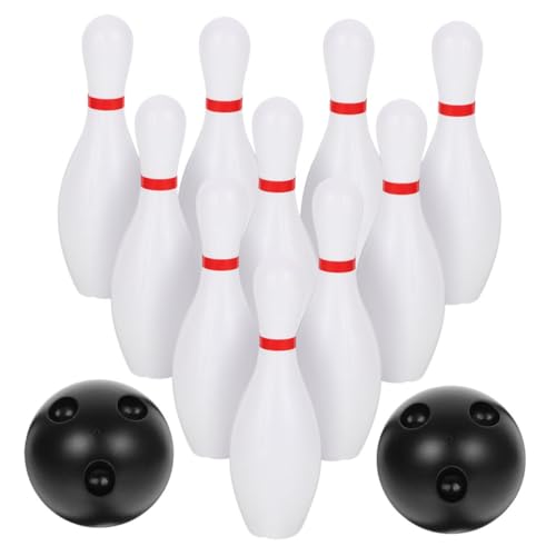 Milisten Kinderspiel Bowling Set für Kleinkinder Teiliges Indoor Outdoor Stabiles Motorikförderndes Freizeitspielzeug für Jungen Mädchen Familienspaß Milisten Kinderspiel Bowling Set für Kleinkinder Teiliges Indoor Outdoor Stabiles Motorikförderndes Freizeitspielzeug für Jungen Mädchen Familienspaß von Milisten
