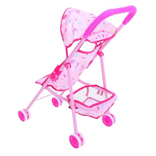 Milisten Kinderwagen puppenbuggy Puppen Wagen Pocket Buggy sackkaren trolleytasche Zubehör Dolly faltbar Korb Kindertrolley Puppenwagen Puppenhauslieferungen Plastik Rosa Milisten Kinderwagen puppenbuggy Puppen Wagen Pocket Buggy sackkaren trolleytasche Zubehör Dolly faltbar Korb Kindertrolley Puppenwagen Puppenhauslieferungen Plastik Rosa von Milisten