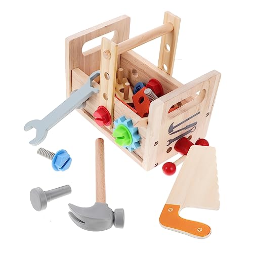 Milisten Kinderwerkzeug Set Teilig Tragbar Spielerisch Kreativitätsfördernd für Jungen Mädchen Lernspielzeug Handwerkszeug Kinderhand von Milisten