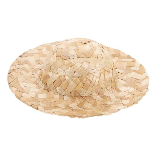 Milisten Kleine Strohhutpuppenhut Puppe Mini-Hut Dollhouse Craft Hüte Miniatur-Puppenhut Puppenhaus Mini -Hüte Mini-Puppenhauszubehör Mini Stroh Sombrero kleine Puppenhüte Milisten Kleine Strohhutpuppenhut Puppe Mini-Hut Dollhouse Craft Hüte Miniatur-Puppenhut Puppenhaus Mini -Hüte Mini-Puppenhauszubehör Mini Stroh Sombrero kleine Puppenhüte von Milisten