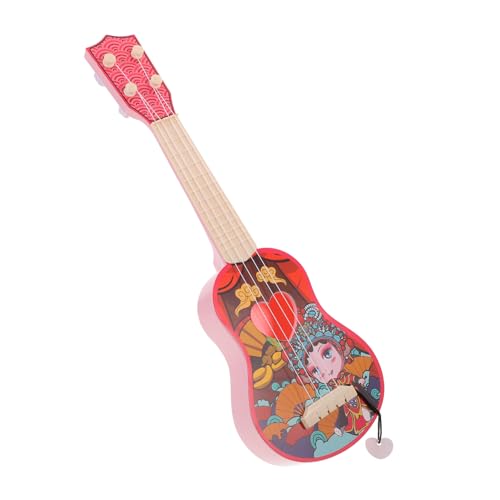 Milisten Kleine Ukulele Gitarre für Anfänger Pädagogisches Musikinstrument Rostrot für Jungen und Leicht und Tragbar Lernwerkzeug für Musikinteresse Milisten Kleine Ukulele Gitarre für Anfänger Pädagogisches Musikinstrument Rostrot für Jungen und Leicht und Tragbar Lernwerkzeug für Musikinteresse von Milisten