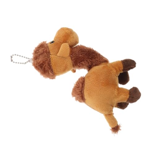 Milisten Kleiner Kamelanhänger Süßes Partygeschenk Tierkamel Ornament Kamelplüsch Gefülltes Kamelplüsch Kamel Schlüsselanhänger Plüsch Kamelspielzeug Kameldekoration Plüschtiere von Milisten