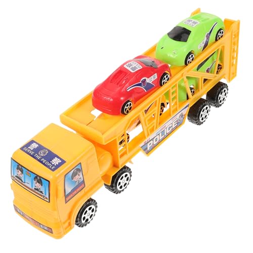 Milisten Kleiner LKW mit Doppeltem Anhänger Kinderfahrzeug für Haushalte für Rennspiele und Dekoration für Kinderzimmer Perfektes zu Geburtstagen und Feiertagen Zufällige Milisten Kleiner LKW mit Doppeltem Anhänger Kinderfahrzeug für Haushalte für Rennspiele und Dekoration für Kinderzimmer Perfektes zu Geburtstagen und Feiertagen Zufällige von Milisten