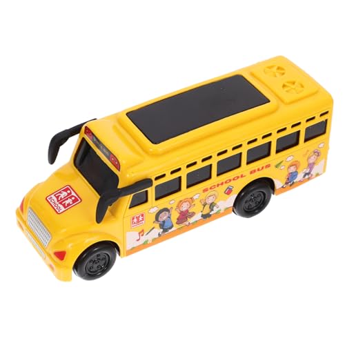 Milisten Kleines Schulbus für Bewegliches Fahrzeug mit Licht und Sound für Kleinkinder Jahren Leicht und Sicher zu Geburtstagen und Feiertagen Milisten Kleines Schulbus für Bewegliches Fahrzeug mit Licht und Sound für Kleinkinder Jahren Leicht und Sicher zu Geburtstagen und Feiertagen von Milisten