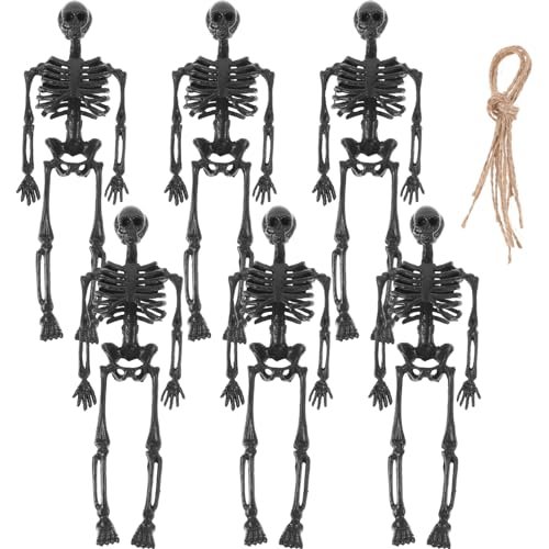 Milisten Kleines Skelett Dekorationsset für Halloween Teiliges aus Robustem Kunststoff für Gruselige und Außendekoration Leicht und Platzsparend für Partys und Veranstaltungen Milisten Kleines Skelett Dekorationsset für Halloween Teiliges aus Robustem Kunststoff für Gruselige und Außendekoration Leicht und Platzsparend für Partys und Veranstaltungen von Milisten