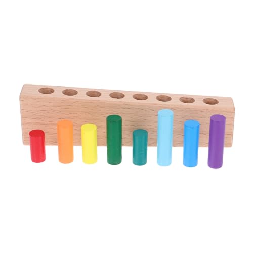 Milisten Kleinkindspielzeug Aus Natürlichem Holz Montessori Sensory Toy Für Fördert Hand Auge Koordination Und Logisches Robustes Design Für Frühkindliche Milisten Kleinkindspielzeug Aus Natürlichem Holz Montessori Sensory Toy Für Fördert Hand Auge Koordination Und Logisches Robustes Design Für Frühkindliche von Milisten