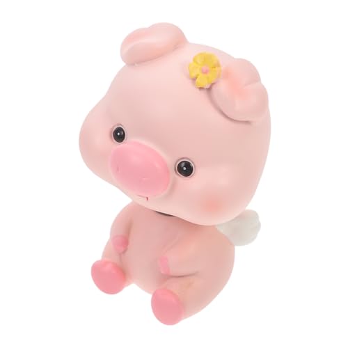 Milisten Kopfschüttelnde Puppenornamente Süße Armaturenbrettdekorationen Miniatur Schweinefiguren Kopfschüttelnde Autodekoration Schweinestatue Schwein Armaturenbrettdekorationen Milisten Kopfschüttelnde Puppenornamente Süße Armaturenbrettdekorationen Miniatur Schweinefiguren Kopfschüttelnde Autodekoration Schweinestatue Schwein Armaturenbrettdekorationen von Milisten