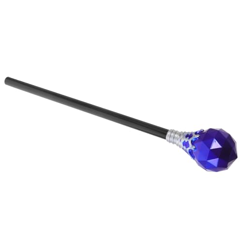 Milisten 1stück Halloween Party Zauberstab Scepter Für Cosplay Königlicher Für Kostüme Leicht Und Tragbar Für Schulaufführungen Und Veranstaltungen Gold Und Blau von Milisten