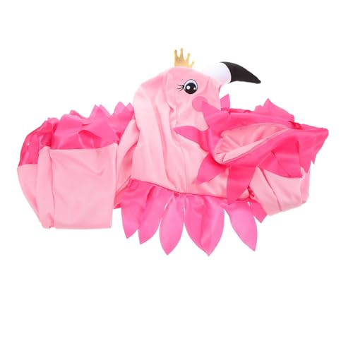Milisten Kostüme Flamingo-halloween-kostüm Halloween Umhang Kapuzenmantel Für Damen Tuch von Milisten