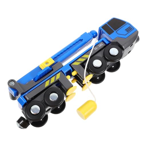 Milisten Kranwagen für Plastisches Spielzeugfahrzeug mit Teleskopischem Arm für Kleinkinder Fördert Fantasie und Motorik für Drinnen und Draußen von Milisten