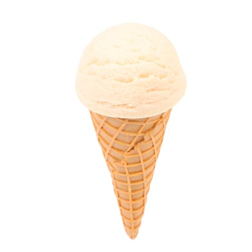 Milisten Künstliche Eiscreme Requisite Realistisches Eiskegelspielzeug Aus Hochwertigem PVC Für Partys Und Fotografie Perfektes Zubehör Für Geschäfte Und Ausstellungen von Milisten