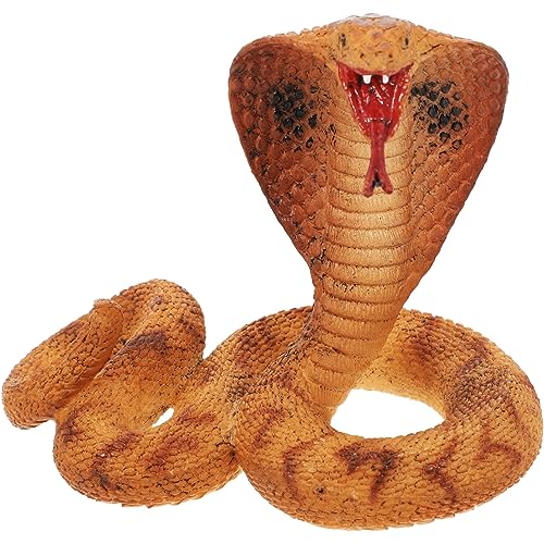 Milisten Künstliche Figurine Realistische Schlangenfigur Aus Hochwertigem Kunststoff Lernspielzeug Für Kognitiven Fähigkeiten Und Tieridentifikation von Milisten