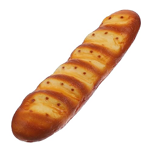 Milisten Künstliches Baguette Modell aus Flexiblem PU Material Realistische Brot Deko für Fotografie Ladendekoration Cake Model Deko Vielseitiges Fake Bread für Bäckerei und Zuhause Milisten Künstliches Baguette Modell aus Flexiblem PU Material Realistische Brot Deko für Fotografie Ladendekoration Cake Model Deko Vielseitiges Fake Bread für Bäckerei und Zuhause von Milisten