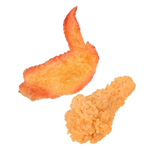 Milisten Künstliches Lebensmittelmodell Realistisches Hähnchen Drumstick Flügel für Deko Fotografie und Spielwaren Teiliges für Küche Kindergarten Mehr Milisten Künstliches Lebensmittelmodell Realistisches Hähnchen Drumstick Flügel für Deko Fotografie und Spielwaren Teiliges für Küche Kindergarten Mehr von Milisten