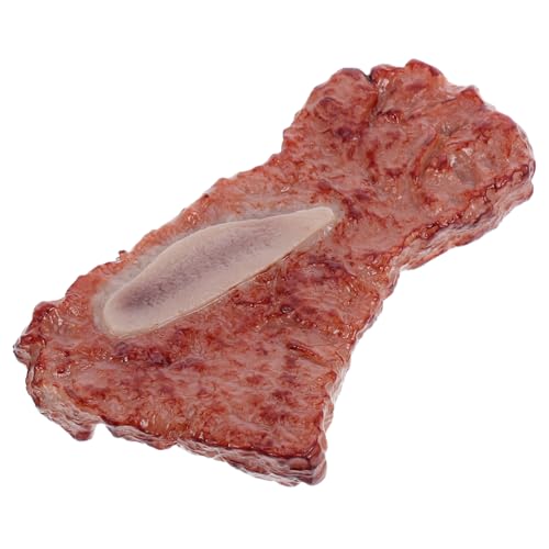 Milisten Künstliches Rindersteak-Modell: Realistisches Kunstfleisch Für Puppenhaus-zubehör, Küchendisplay, Partygeschenke Und Pädagogische Requisiten Milisten Künstliches Rindersteak-Modell: Realistisches Kunstfleisch Für Puppenhaus-zubehör, Küchendisplay, Partygeschenke Und Pädagogische Requisiten von Milisten