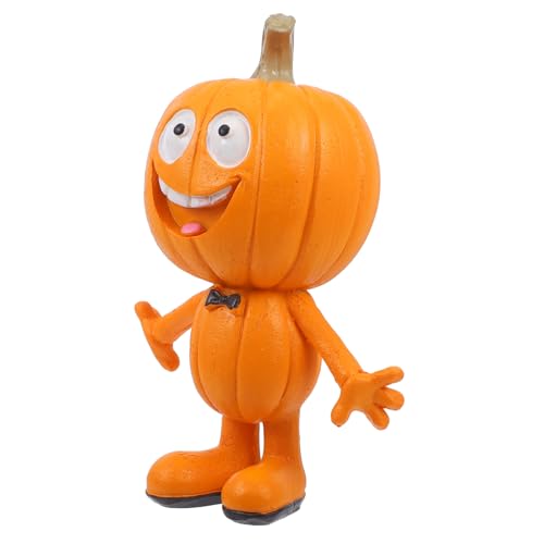 Milisten Kürbismann-Ornamente Jack-O-Laterne-Kürbis- Halloween-Tischdekoration Halloween-Türdekorationen Kürbisfigur Ö Halloween - Festival Ornament Harz Yellow Milisten Kürbismann-Ornamente Jack-O-Laterne-Kürbis- Halloween-Tischdekoration Halloween-Türdekorationen Kürbisfigur Ö Halloween - Festival Ornament Harz Yellow von Milisten