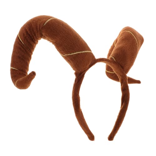 Milisten Kuhhorn Haarschmuck Faltbares Halloween Accessoire für Kostümpartys Vielseitig für Feiern Tragbar und Platzsparend Einzigartiges Design für Besondere Anlässe von Milisten
