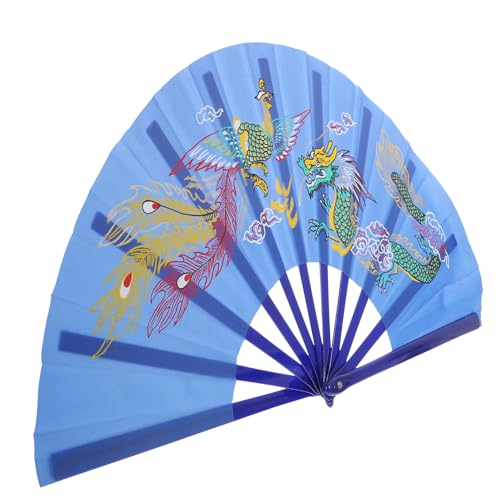 Milisten Kung Fu Handfächer Faltbarer Chinesischer Tanzfan Leicht und Robust für Performance für Kampfsport und Bühnenauftritte Milisten Kung Fu Handfächer Faltbarer Chinesischer Tanzfan Leicht und Robust für Performance für Kampfsport und Bühnenauftritte von Milisten