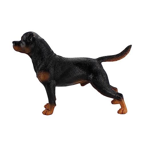 Milisten Kunststoff Hund Figur Rottweiler Dekoration Realistisches Modell für Zuhause und Büro Pädagogisches Langlebig und Sicher Wohnraumgestaltung Milisten Kunststoff Hund Figur Rottweiler Dekoration Realistisches Modell für Zuhause und Büro Pädagogisches Langlebig und Sicher Wohnraumgestaltung von Milisten